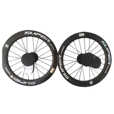 451 Glanzende 3K schijfrem Keramische drager Hub Blade Spokes Superteam Carbon Wheelset