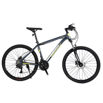 Ononderbroken fiets Mountainbike met Sus Fork Vergrendelbare vork en cassette voor schijfremknop