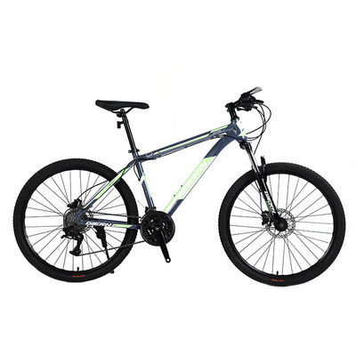 Ononderbroken fiets Mountainbike met Sus Fork Vergrendelbare vork en cassette voor schijfremknop