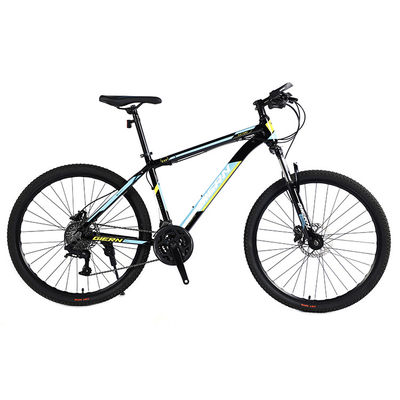 Ononderbroken fiets Mountainbike met Sus Fork Vergrendelbare vork en cassette voor schijfremknop
