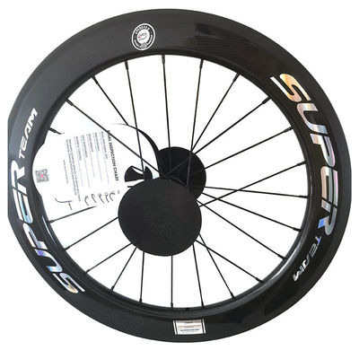 Zwart 451 Glanzend 3K Rim Brake Keramische Lager Hub Blade Spokes Superteam Carbon Wheelset