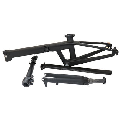Sleek 20 inch Carbon Bike Frame met Gloss Surface Processing Mode en BB92mm Pressfit