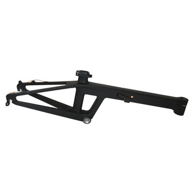 Sleek 20 inch Carbon Bike Frame met Gloss Surface Processing Mode en BB92mm Pressfit