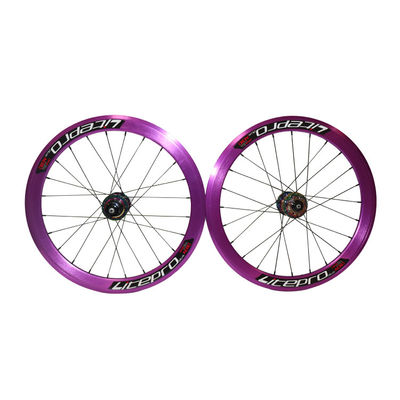 451 schijfrem Aluminium legering Fietswielen Fietswielstel Clincher 24-30h Spoke Hole