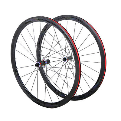 700c Wiel Set 24/24 Holes Retrospective Rim Brake of Rim Carbon Hub Voor en prestaties