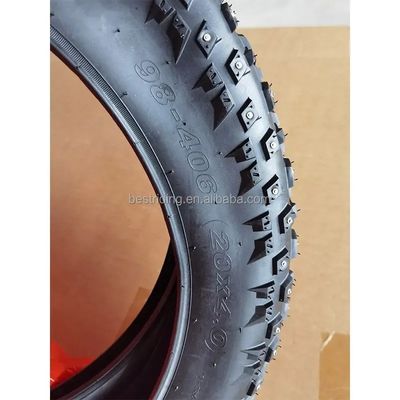 20"X4.0" Gestopte dikke fiets band sneeuwfiets voor elektrische fiets in de winter rijden