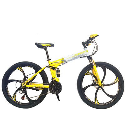 21 snelheid 26" Steel Folding Frame Mountain Bike met SHIMANO Tourney Derailleur Set