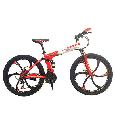 21 snelheid 26" Steel Folding Frame Mountain Bike met SHIMANO Tourney Derailleur Set