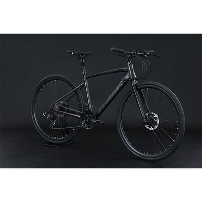 700*35C band flat bar adventure bike met gewone pedaal en aluminium vork materiaal