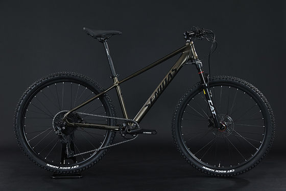 Full Suspension Aluminium Mountain Bike met 27.5 inch wielgrootte en Shimano Shifter
