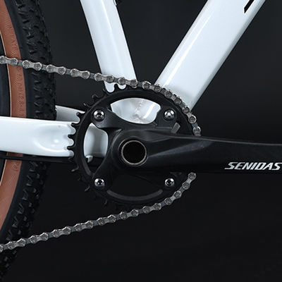 11-52T versnellingsbereik bergfiets met Shimano-verschakelaar en gewoon pedaal