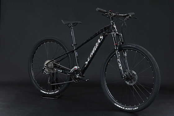 Speed Mountain Bike met aluminium stuur en Shimano hydraulisch remsysteem