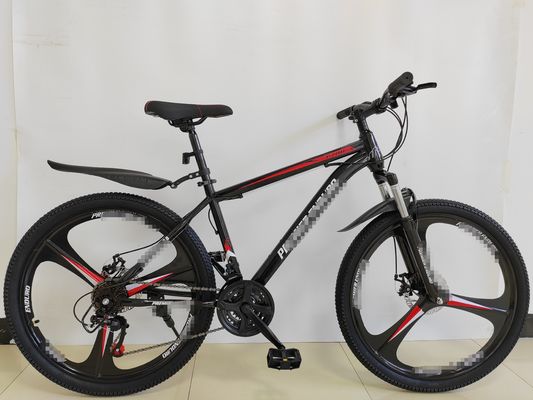 Goedkope 26 inch 21 snelheid mountainbike Duurzame 26 inch MTB een stuk velg 21 snelheid MTB met een stuk wiel bulk order